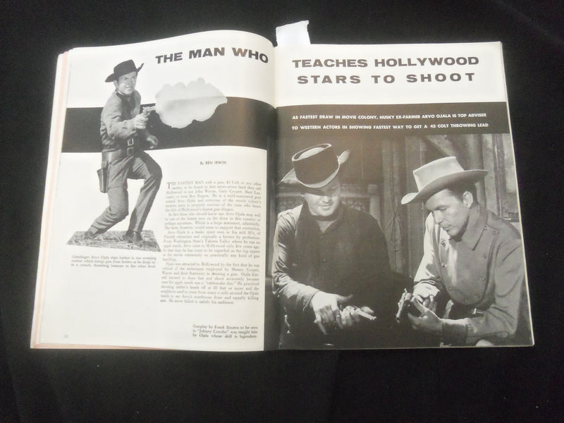 1956 JULY GUNS MAGAZINE - MARILYN MONROE COVER - J 7813