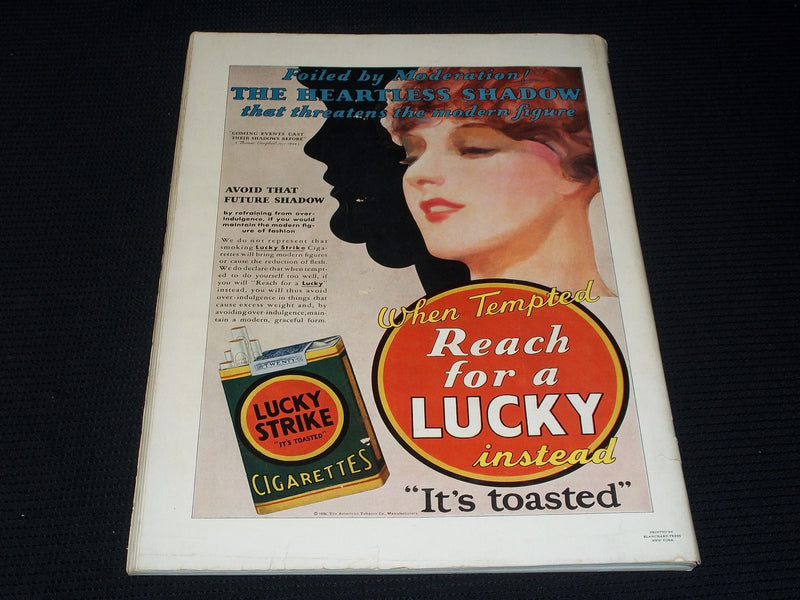 1930 FEBRUARY 1 TOWN & COUNTRY MAGAZINE - PRUNA FRONT COVER - E 2536