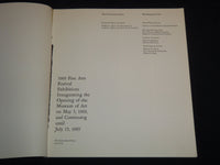 1969 FINE ARTS FESTIVAL EXHIBITIONS CATALOG - MUSEUM OF ART - J 8167
