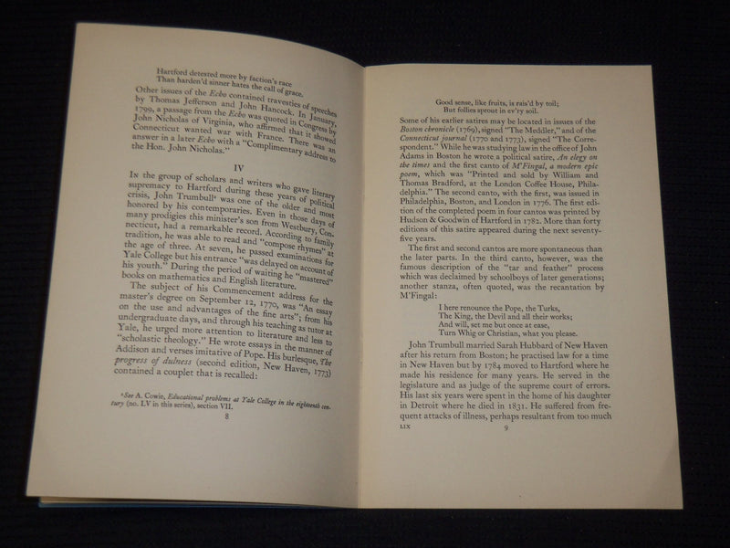 1936 CONNECTICUT COMMITTEE ON HISTORICAL PUBLICATIONS LOT OF 2 - K 632