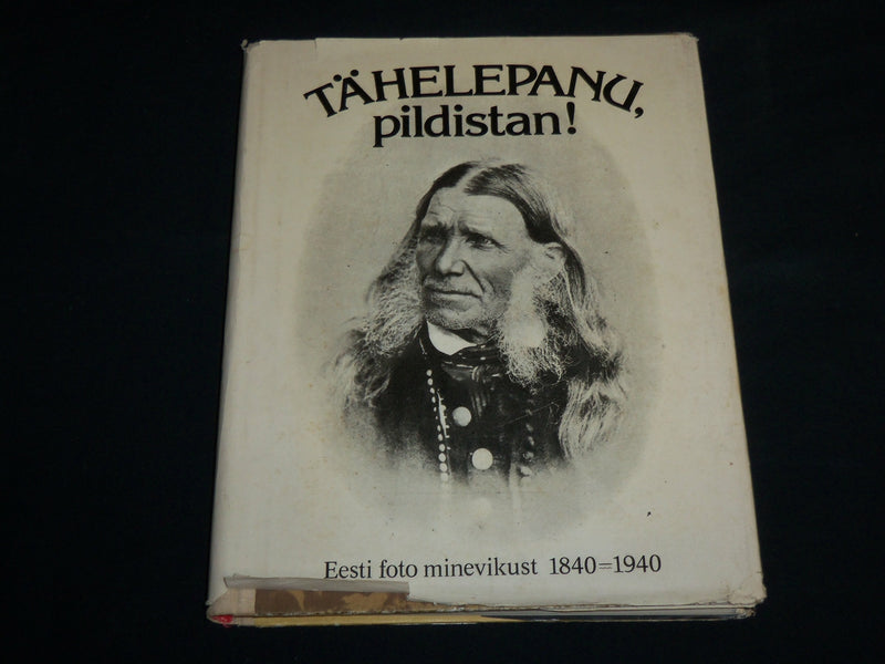 1986 TAHELEPANU PILDISTAN! HARDCOVER BOOK BY PETER TOOMING - R 704Y