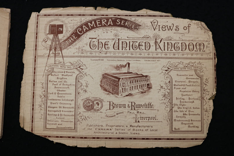 1900'S ALBUM OF VIEWS OF THE TROSSACHS & LOCHLOMOND VIEW BOOK- SOFTCOVER- K 2430
