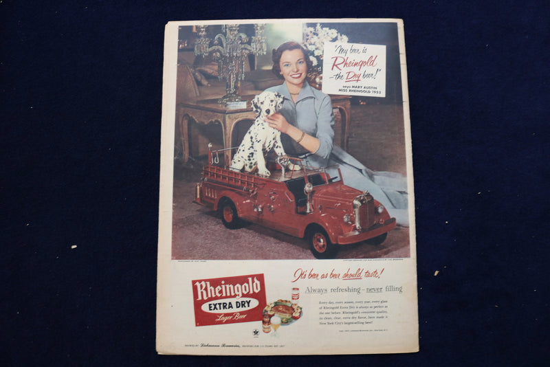 1953 FEBRUARY 15 NY MIRROR MAGAZINE - NINA FOCH COVER - E 22506