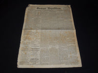 1874 DECEMBER 30 GEAUGA REPUBLICAN NEWSPAPER - CHARDON OHIO - NP 3879J