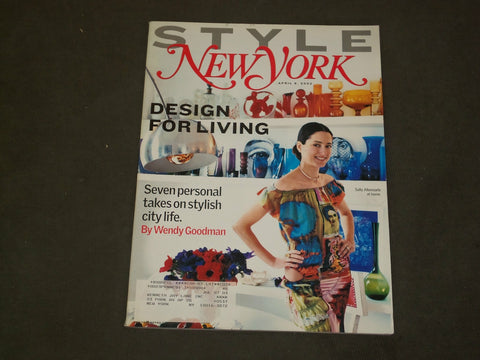 2002 APRIL 8 STYLE NEW YORK MAGAZINE - KENNETH JAY LANE - B 5061
