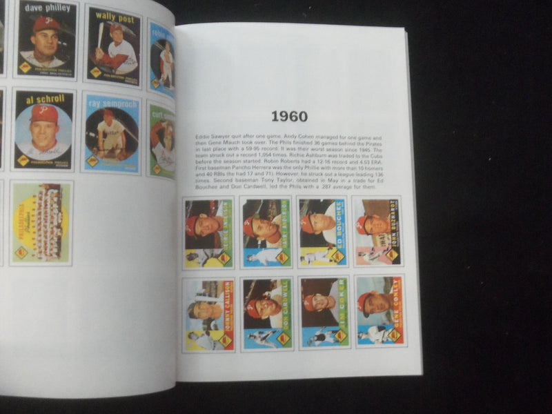 1987 TOPPS BASEBALL CARDS OF THE PHILADELPHIA PHILLIES BOOKLET - J 7844