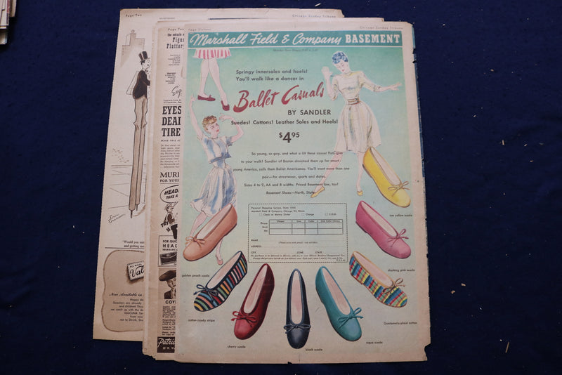 1946 FEBRUARY 3 CHICAGO TRIBUNE MAGAZINE - DICK HAYMES COVER - E 22828