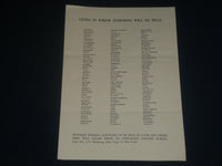 1947 ASSOCIATED CONCERT BUREAU AUDITIONS PROGRAM - SECOND ANNUAL - J 4232
