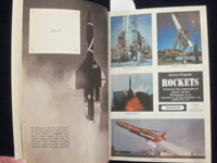 1960 ROCKETS - SCIENCE SERVICE PROGRAM SOFTCOVER BOOK BY WILLY LEY - J 9660