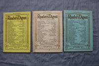 1937 READER'S DIGEST MAGAZINE - COMPLETE YEAR - LOT OF 12 - O 3872