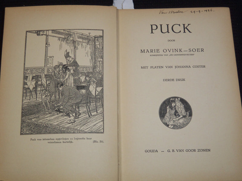 1930'S CANNEHEUVELTJES - SERIE- MARIE OVINK -SOER DUTCH BOOKS LOT OF 5- KD 4503A