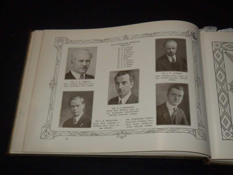 1936 SUSIVIENIJIMO LIETUVIU AMERIKOJE ALBUMAS VOLUME - LITHUAIAN - KD 5403E