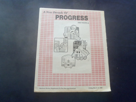 1990 MAR 16 NEW AGE-EXAMINER SUPPL. -TUNKHANNOCK,PA-DECADE OF PROGRESS-NP 6187