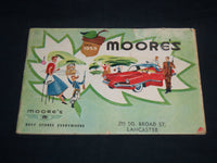1955 FALL MOORE'S BUSY STORES EVERYWHERE CATALOG - LANCASTER - J 8565