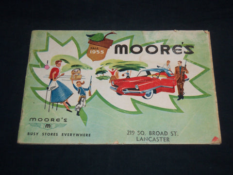 1955 FALL MOORE'S BUSY STORES EVERYWHERE CATALOG - LANCASTER - J 8565