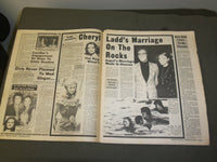 1977 SEP 20 MIDNIGHT GLOBE NEWSPAPER-CHERYL LADD'S MARRIAGE IS ON ROCKS- NP 3369