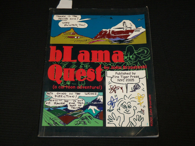2005 BLAMA QUEST SOFTCOVER BOOK SIGNED BY JOHN BRZOSTOSKI - R 717L