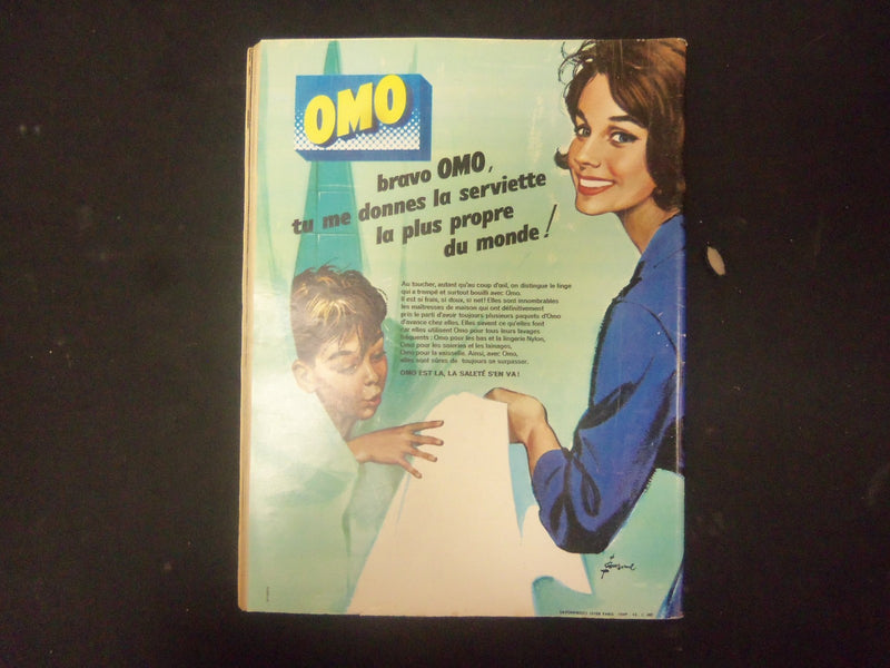1960 NOVERMBER 25 FRENCH ELLE MAGAZINE - NICE COVER, PHOTOS & ADS - ST 4097