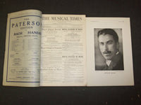1912-1947 THE MUSICAL TIMES MAGAZINE - LOT OF 23 - O 2440M