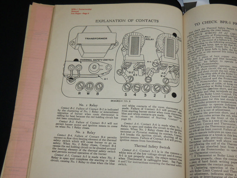 1928 AUTOMATIC BURNER CORP ABC SERVICE MANUAL - CHICAGO - KD 6430