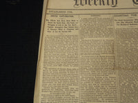 1877 JAN 24 WEEKLY COMMERCIAL ADVERTISER - COUNTING THE VOTE ELECTION - NP 8963