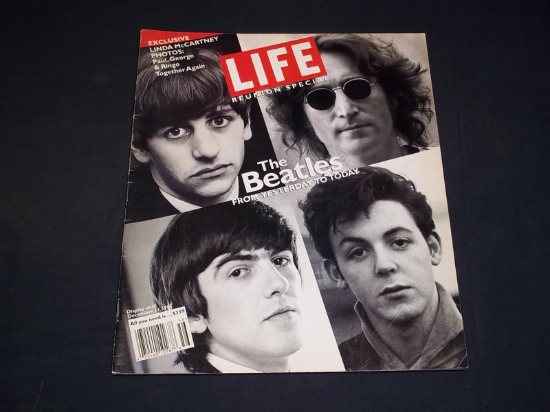 1995 LIFE MAGAZINE - THE BEATLES REUNION SPECIAL - GREAT PHOTOS - ST 6162