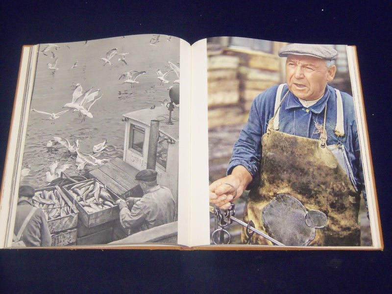 1958 NORWAY IN COLOURS BY TERJE STIGEN BOOK - GREAT PHOTOS - KD 3457