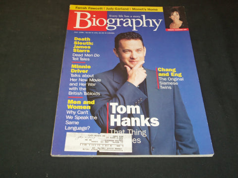 1998 JULY BIOGRAPHY MAGAZINE - TOM HANKS - SP 7345