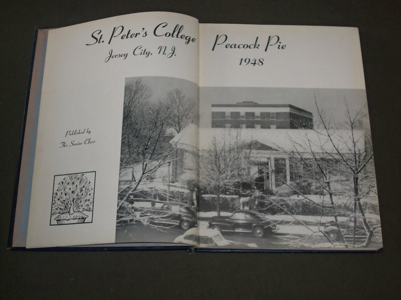 1948 THE PEACOCK PIE ST. PETER'S COLLEGE YEARBOOK - JERSEY CITY NJ - YB 1123