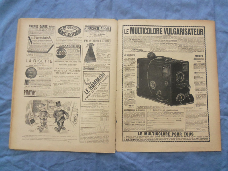 1903 JAN 10 LE SOURIRE MAGAZINE - ILLUSTRATED COMEDY - FRENCH TEXT - SP 4865I
