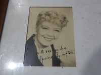 SPRING BYINGTON & JUNE ALLYSON FRAMED PHOTO - 13x18 - #12A