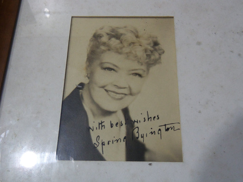 SPRING BYINGTON & JUNE ALLYSON FRAMED PHOTO - 13x18 - #12A