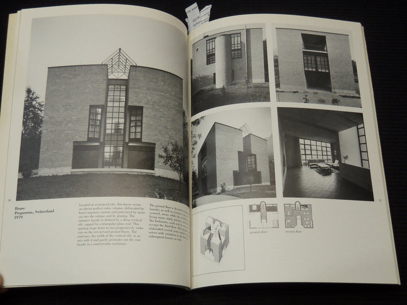 1986 MARIO BOHA EXHIBITION SOFTCOVER CATALOG - MUSEUM OF ART NEW YORK - K 2158