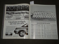 1986 ANGELS VS. REDSOX PLAYOFF BASEBALL PROGRAM - HALO MAGAZINE - J 2724