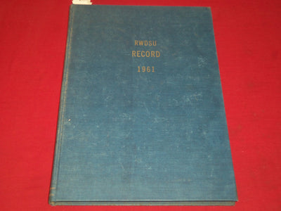 1961 RWDSU RECORD NEWSPAPER BOUND VOLUME NO. 8 - RETAIL - WHOLESALE - R 15J
