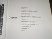 1979 FLOWERS IN ART FROM EAST TO WEST BOOK BY PAUL HULTON & SMITH - D 148