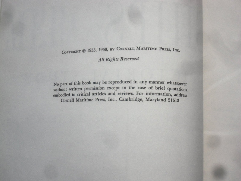 1968 MERCHANT SHIPS, A PICTORIAL STUDY HARDCOVER BOOK BY JOHN LADAGE - KD 8332