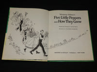 1963 FIVE LITTLE PEPPER AND HOW THEY GREW HARDCOVER BOOK BY SIDNEY - R 718T