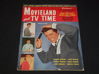 1959 AUGUST MOVIELAND AND TV TIME MAGAZINE - EDWARD BYRNES COVER - E 15499