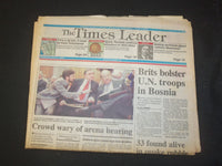 1995 MAY 31 WILKES-BARRE TIMES LEADER - BRITS BOLSTER TROOPS IN BOSNIA - NP 7584