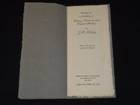 1908 CATALOGUE OF ETCHINGS WOODCUTS BY J. F. MILLET - J 7965