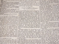 1854 DECEMBER UNITED STATES JOURNAL NEWSPAPER - JOSIAH WINSLOW - NP 3878L