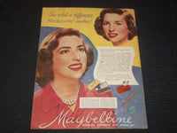 1950 NOVEMBER MOVIE THRILLS MAGAZINE - JOHNNY MACK BROWN COVER - E 16094