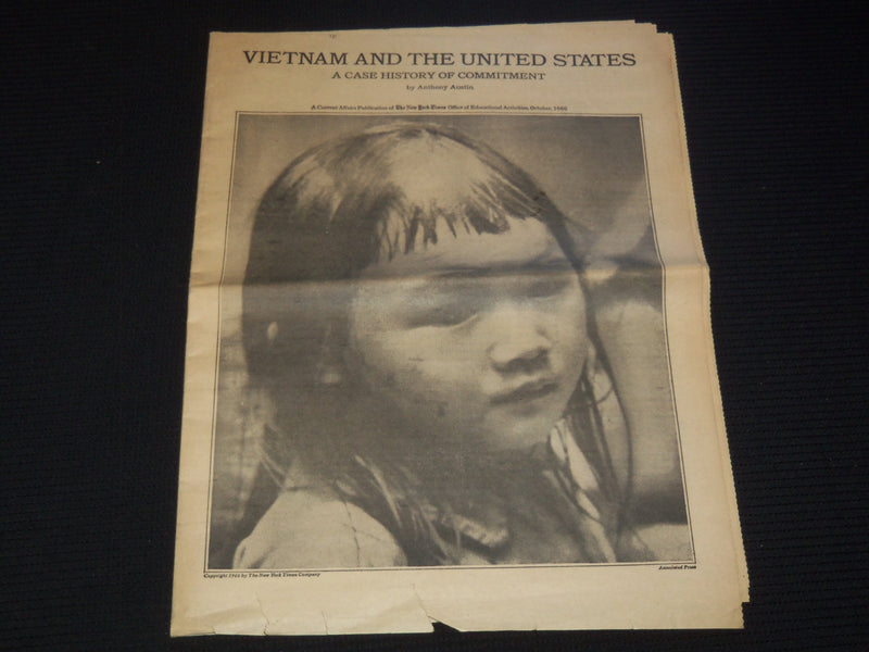 1966 OCTOBER VIETNAM AND THE UNITED STATES NEWSPAPER - ANTHONY AUSTIN - NP 2150S