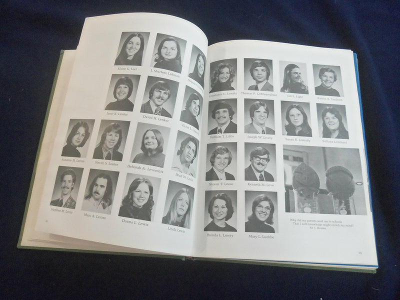 1975 CUMBERLAND SHIPPENSBURG STATE COLLEGE YEARBOOK - SHIPPENSBURG, PA - YB 2807
