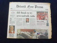 1996 APR 29 DETROIT FREE PRESS NEWSPAPER-RED WINGS ADVANCE TO 2ND ROUND- NP 7279