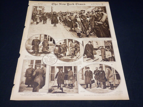 1918 FEBRUARY 24 NEW YORK TIMES PICTURE SECTION - VERNON CASTLE - NT 8811