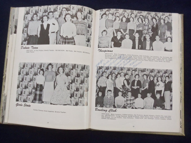 1956 THE BIG STACK ANACONDA HIGH SCHOOL YEARBOOK - ANACONDA, MONTANA - YB 3220