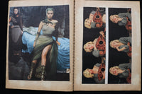 1950'S MOVIE STARS SCRAPBOOK -KIRK DOUGLAS-GINGER ROGERS-BURT LANCASTER- E 24924