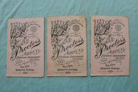 1900'S PROCTOR'S ALBANY THEATRE PROGRAMS - LOT OF 30 - O 3724
